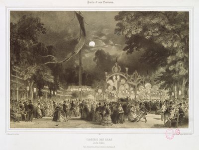 La Closerie des Lilas, Jardin Bullier by A Provost