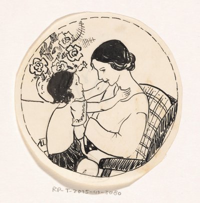Girl on Mother