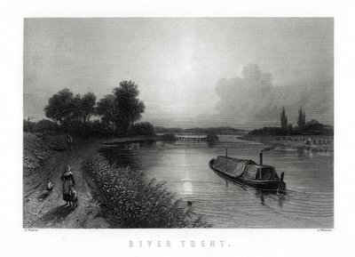 The River Trent, England by A. Willmore