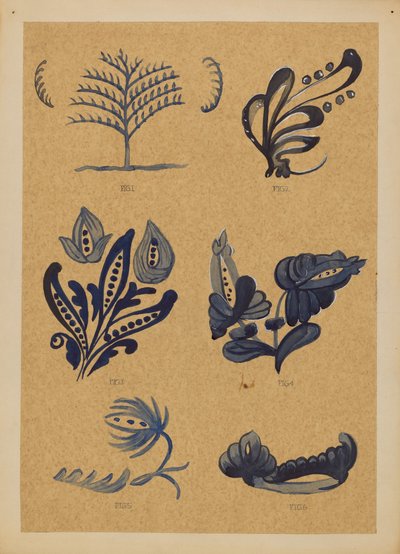 Decoration for Stoneware by A. Zimet