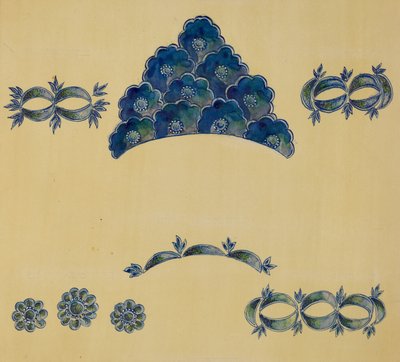 Decoration for Stoneware by A. Zimet