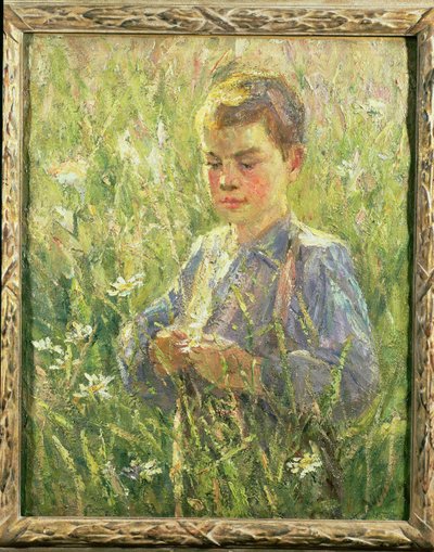 Boy in the Meadow by A. de Barsy