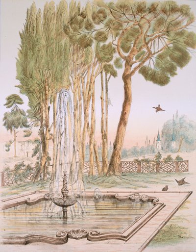 A Garden in Turkey by A. de Beaumont