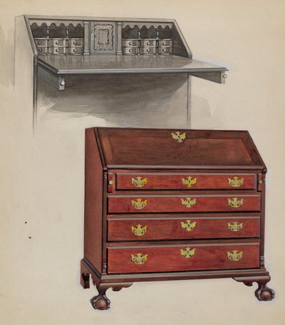 Desk by Aaron Dermansky