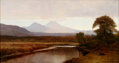 On the Saco, North Conway by Aaron Draper Shattuck