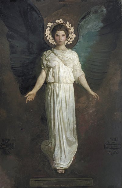A Winged Figure by Abbott Handerson Thayer