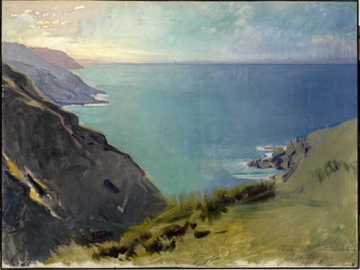 Cornish Headlands by Abbott Handerson Thayer