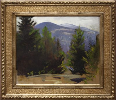 Sketch of Monadnock Mountain by Abbott Handerson Thayer