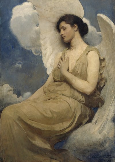 Winged Figure, 1889 by Abbott Handerson Thayer