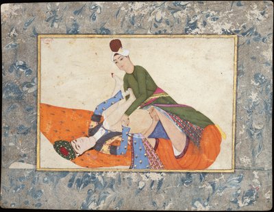Erotic Scene, 1744-45 by Abdullah Bukhari