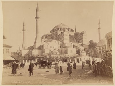 Hagia Sophia by Abdullah Frères