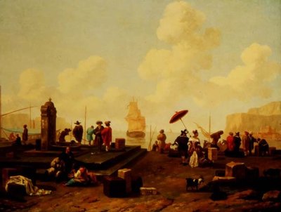 The Seashore by Abraham Jansz Begeyn