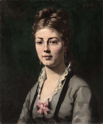 Portrait of a Woman by Abraham Archibald Anderson