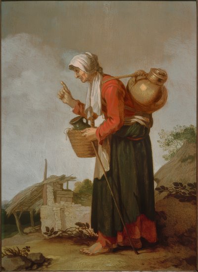 Peasant Woman by Abraham Bloemaert