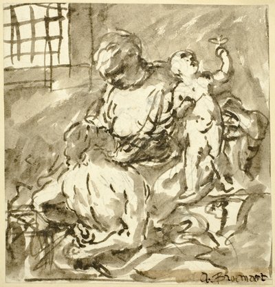 Roman Charity by Abraham Bloemaert