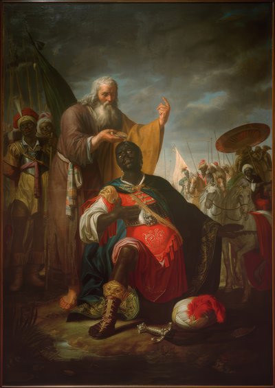 The Baptism of the Chamberlain by Abraham Bloemaert