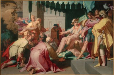 Joseph and His Brothers by Abraham Bloemaert