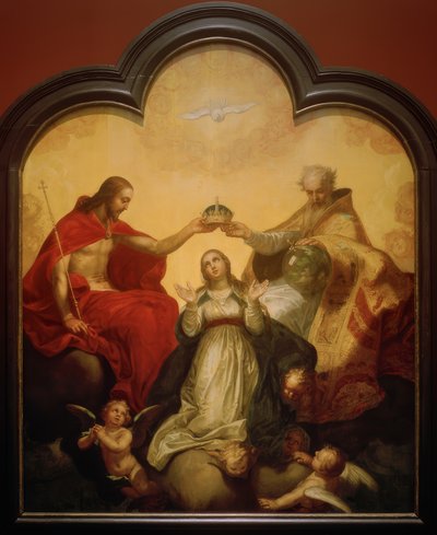 Coronation of Mary by Abraham Bloemaert