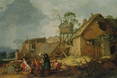 Landscape with Farm, 1629 by Abraham Bloemaert
