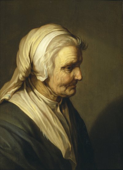Old Woman by Abraham Bloemaert