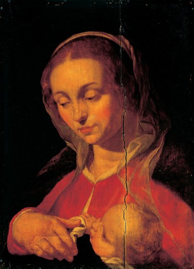 Virgin and Child by Abraham Bloemaert