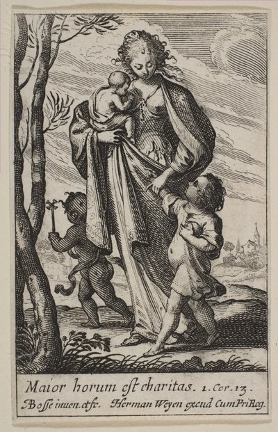 Charity by Abraham Bosse
