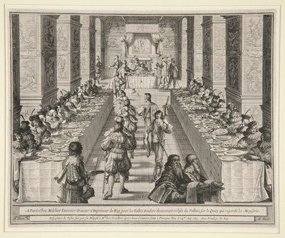 Disposition of the Feast by Abraham Bosse