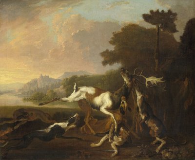 The Deer Hunt by Abraham Danielsz. Hondius