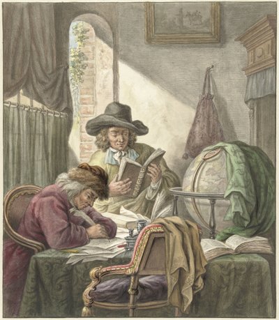 The Scholars by Abraham Delfos