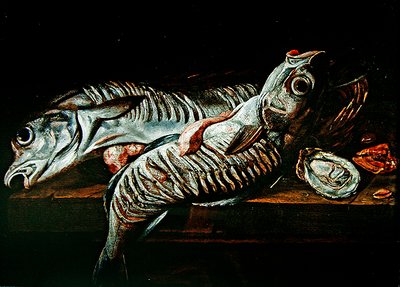 Fish by Abraham Hendricksz van Beyeren