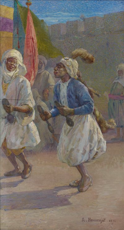 Fragment of La Danse Black by Abraham Hermanjat