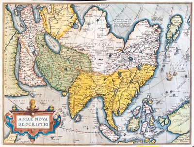 Asia by Abraham Ortelius