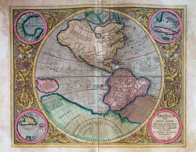 World Map by Abraham Ortelius (1527-1598) by Abraham Ortelius