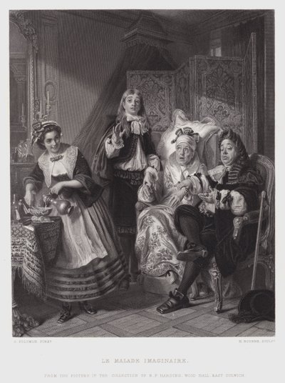 The Imaginary Invalid by Abraham Solomon