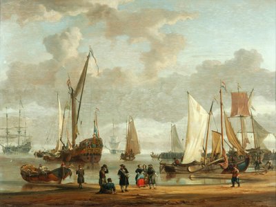 Coast Scene by Abraham Storck