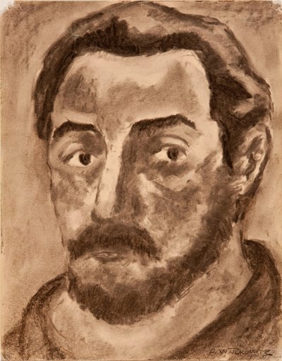 Head Of A Man by Abraham Walkowitz