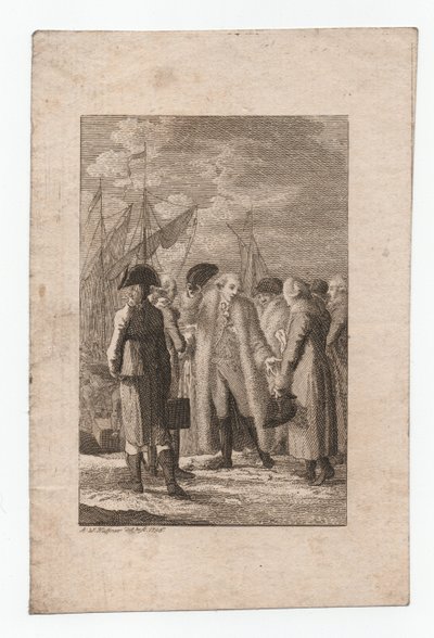 The farewell by Abraham Wolfgang Küffner