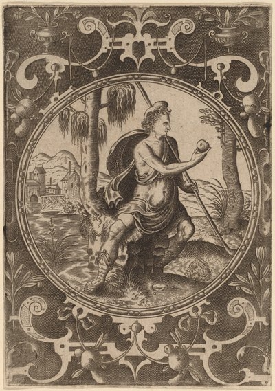 Paris with the Apple by Abraham de Bruyn
