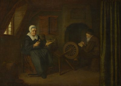 Tobit and Anna, c. 1657-1658 by Abraham de Pape