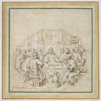The Last Supper by Abraham van Diepenbeeck