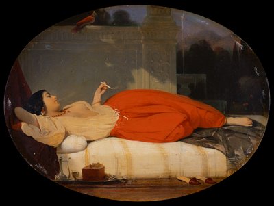 Odalisque by Achille Devéria