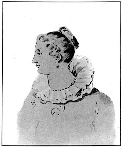 Sophie Hugo circa 1816 by Achille Devéria