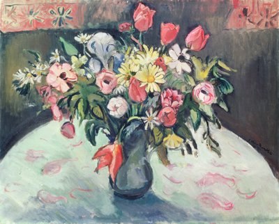 Tulips and Marguerites by Achille Emile Othon Friesz