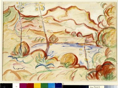 View of Cassis, Cap Canaille by Achille Emile Othon Friesz