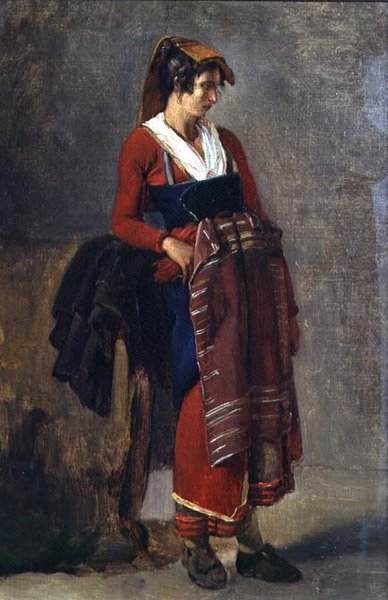 Peasant from the Outskirts of Rome by Achille Etna Michallon