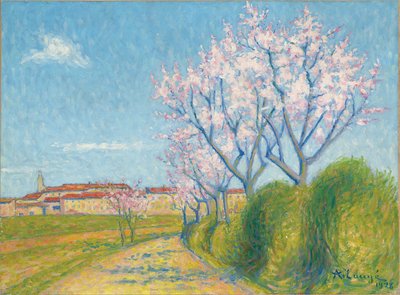 Trees in Bloom at the Entrance of Cailhavel by Achille Lauge
