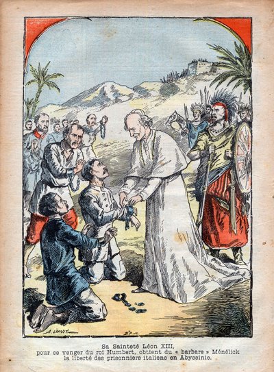 Pope Leon XIII (Vincenzo Giocchino Pecci) by Achille Lemot