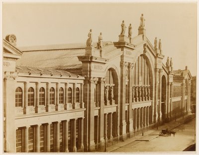 Gare du Nord, Paris, c.1870-80 by Achille Quinet