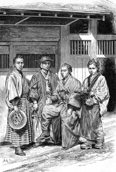 People of Tokyo by Achille Sirouy