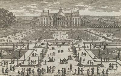 View of Vaux-Le-Vicomte by Adam Perelle